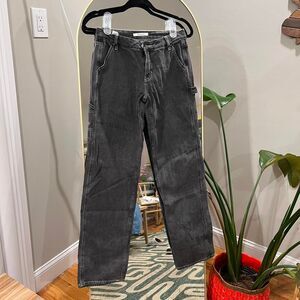 Pacsun Women's Black and Grey Jeans